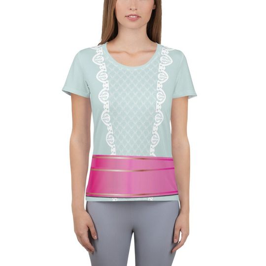 Discover Sheep Herding Girl Running Costume 3D T-shirt