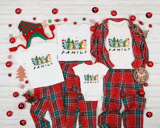 Discover Christmas BlueyDad Family Shirt, Christmas Family BlueyDad Shirt