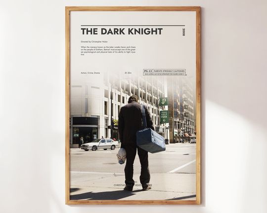 Discover The Dark Knight Poster | Art Print | Movie Poster