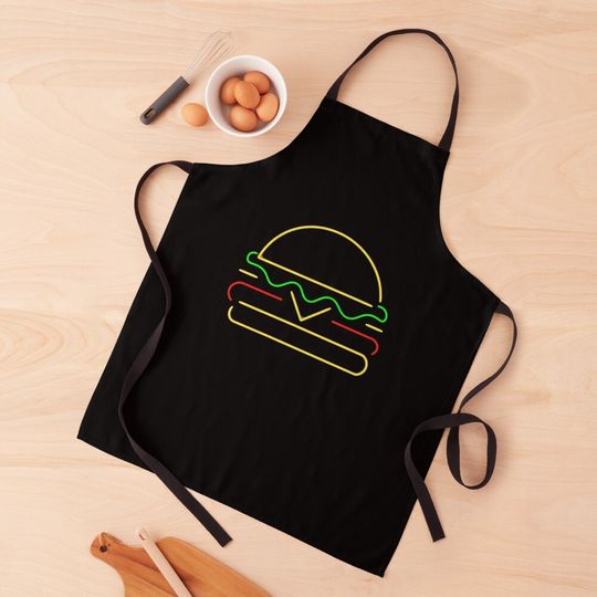 Discover Burger Neon Apron