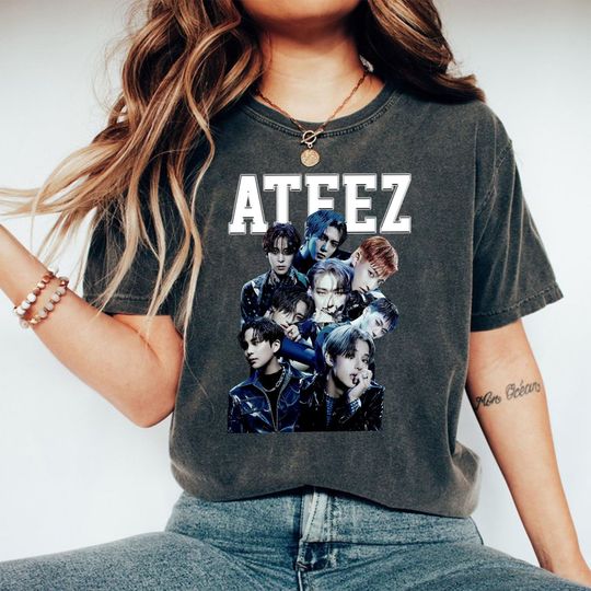 Discover Ateez Vintage Shirt, Ateez Shirt,Ateez Break The Wall Shirt