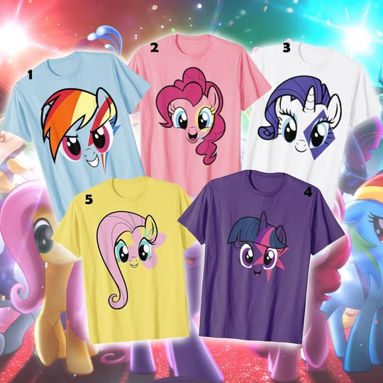 Discover My Little Pony Matching Group Shirt, Personalized My Little Pony Shirt