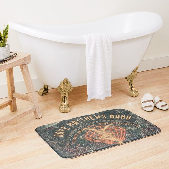 Discover Dave Matthews Band Viginia Beach Bath Mat