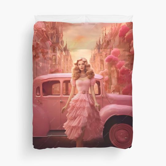 Discover Barbie Movie Girls Duvet Cover