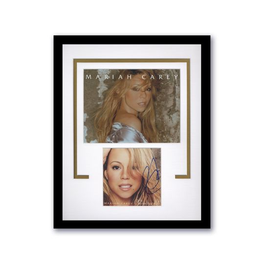 Discover Mariah Carey "Charmbracelet" AUTOGRAPH Signed Shirt