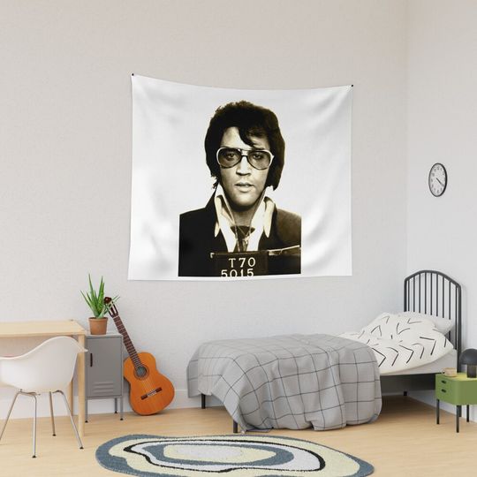 Discover elvis presley vintage music Singer Legend Cool Tapestry