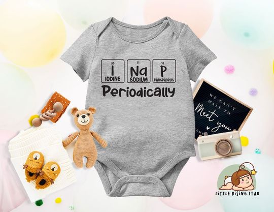 Discover Funny Science Baby Onesie
