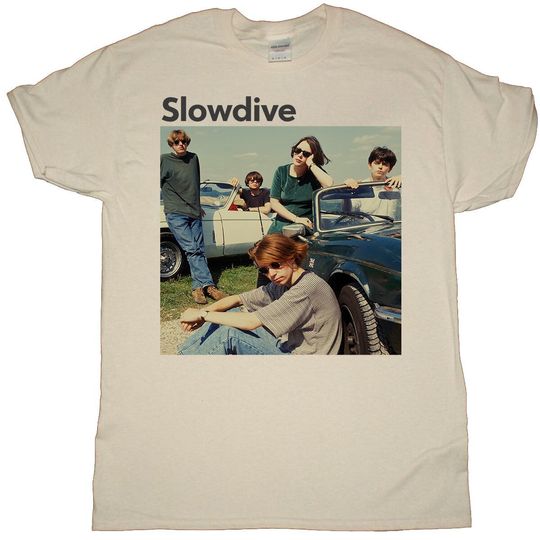 Discover 90s Slowdive Band T-Shirt, Slowdive T-Shirt