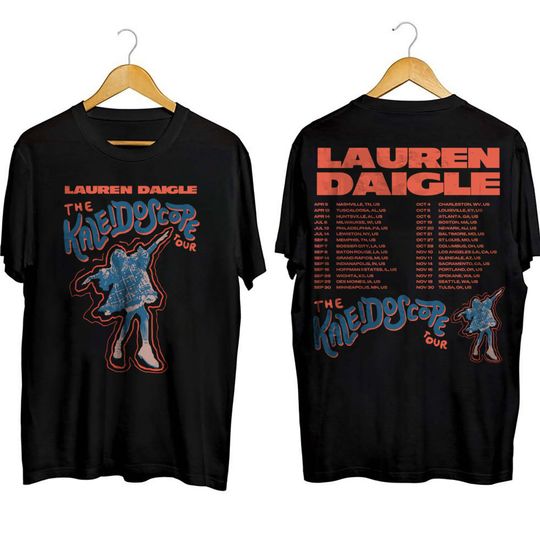 Discover Lauren Daigle 2023 Shirt, World Music Tour 2023 T-shirt