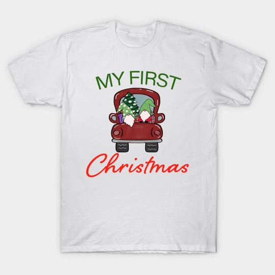 Discover My first christmas - Baby First Christmas - T-Shirt