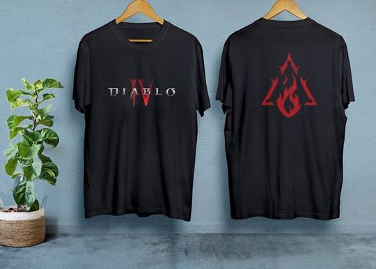 Discover Diablo 4 Sorceress Fan T-Shirt