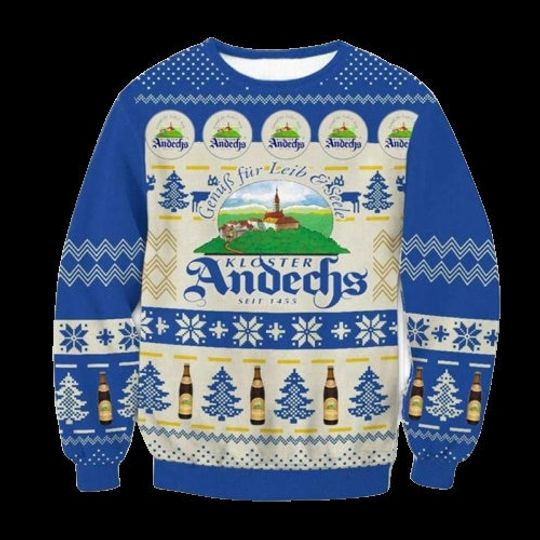 Discover Andechserr Doppelbock Dunkel Beer Ugly Christmas Sweater