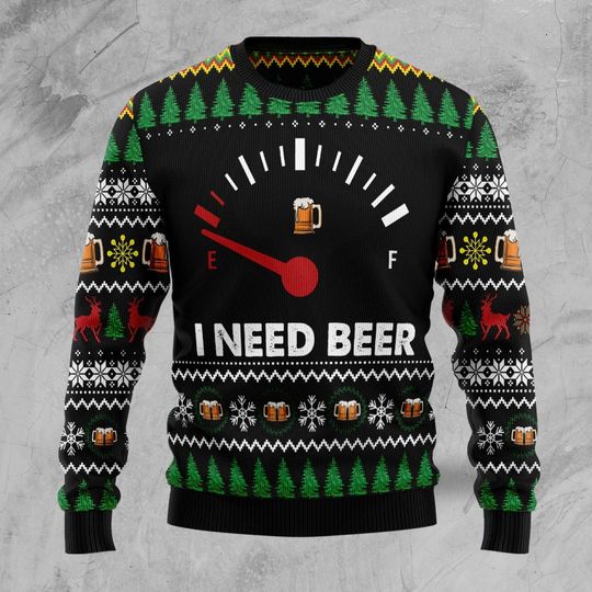 Discover Amazing Beer, Beer Ugly Christmas, Santa Sweater