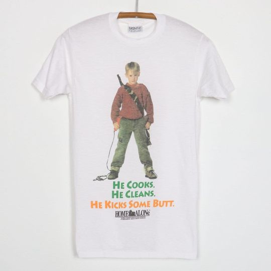 Discover Vintage 1991 home alone movie promo shirt