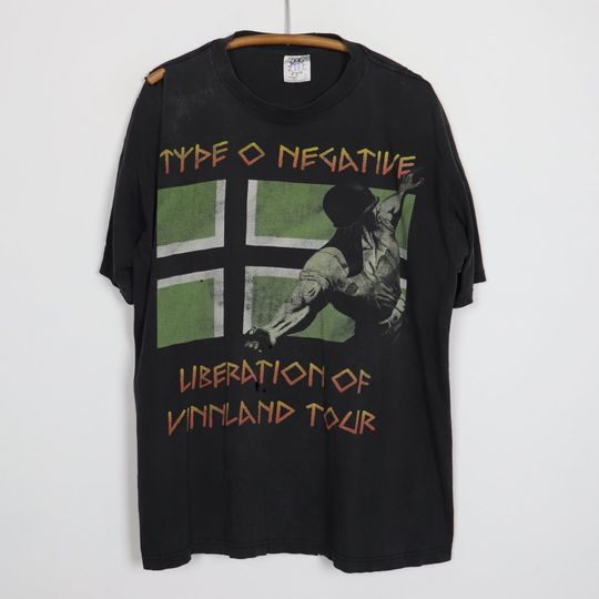 Discover vintage 1996 Type O Negative Liberation Of Vinnland Tour Shirt