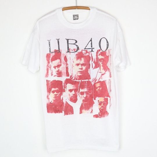 Discover Vintage 1988 ub40 world tour shirt