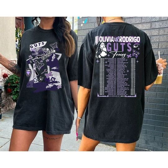 Discover Olivia Rodrigo Guts Shirt, Olivia Rodrigo Guts Merch
