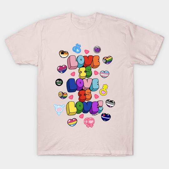 Discover Love Is Love Statement T-Shirt
