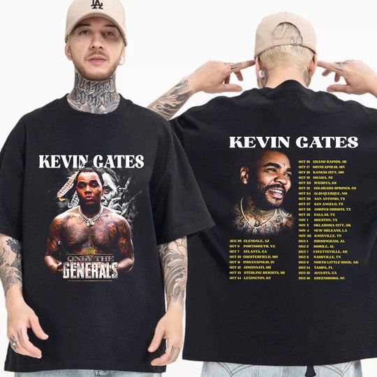 Discover KG Only The Generals Tour 2023 Shirt, KG 2023 Concert Shirt