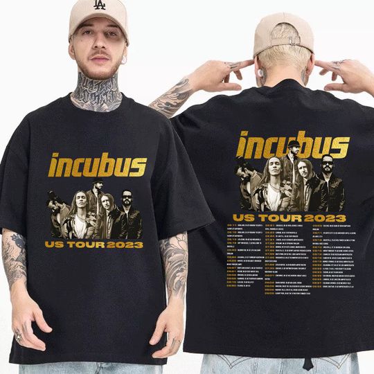 Discover Incubus 2023 Summer Tour Shirt, Incubus Tour Concert 2023 Shirt