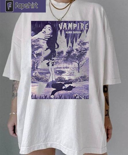 Discover 2023 New Single Vampire Olivia Rodrigo Shirt