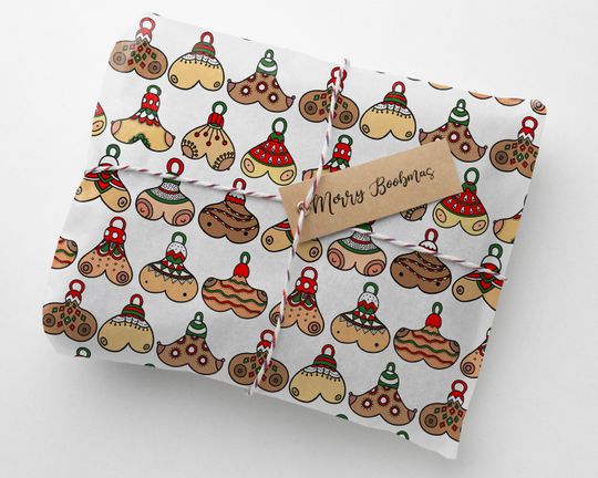 Discover Funny Christmas Wrapping Paper