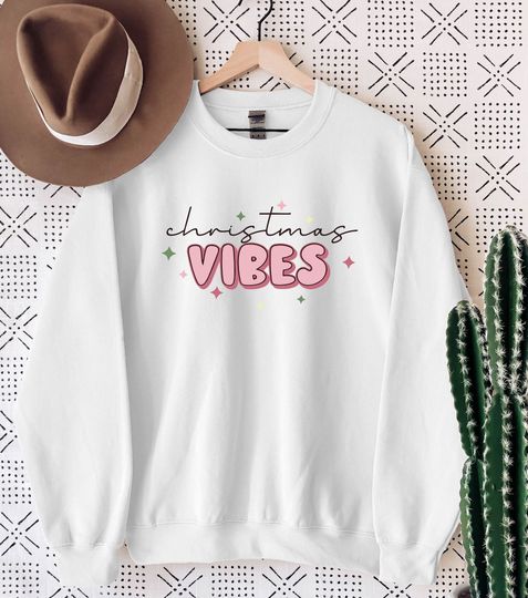 Discover Funny Christmas Vibes Shirt