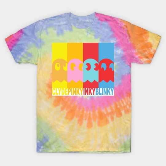 Discover Pacman Tie Dye T-Shirt