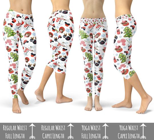 Discover Mouse Magic Christmas - Theme Park Inspired Leggings