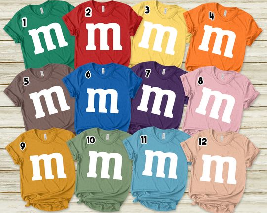 Discover M&M Shirt, M and M Shirt, Group Family Shirt, Halloween Matching Shirt, Family Shirt