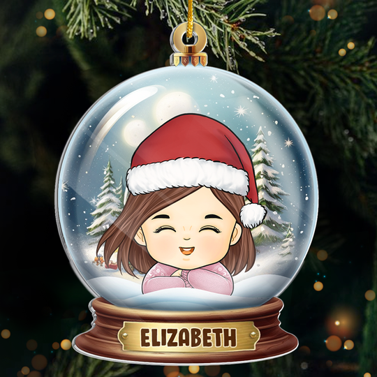 Discover Christmas Was On It’s Way - Family Personalized Custom Ornament