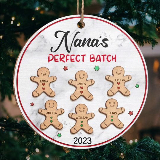 Discover The Perfect Batch - Family Personalized Custom Ornament