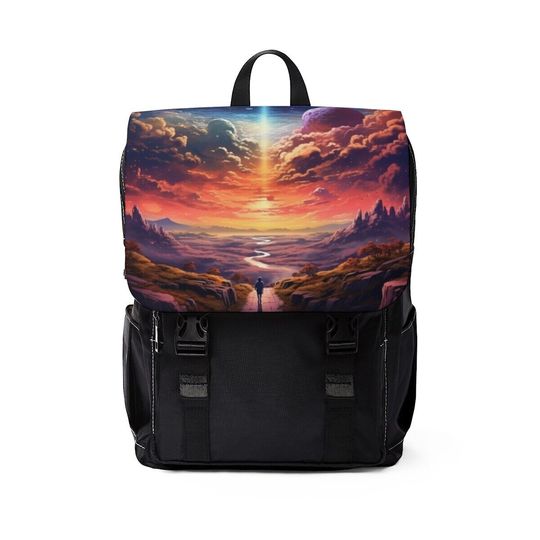 Discover Unisex Casual Shoulder Backpack