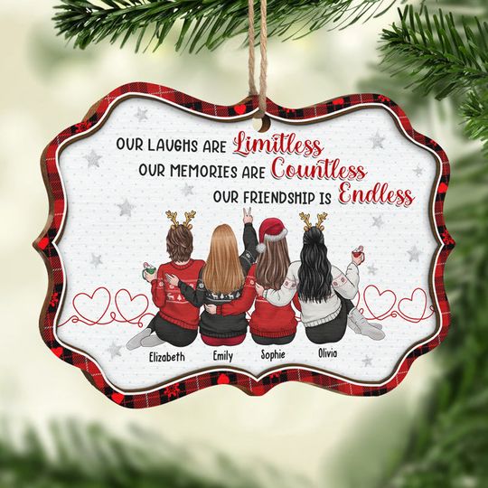 Discover Let The Good Times Roll - Bestie Personalized Custom Ornament