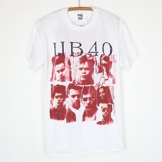 Discover Vintage 1988 ub40 world tour shirt