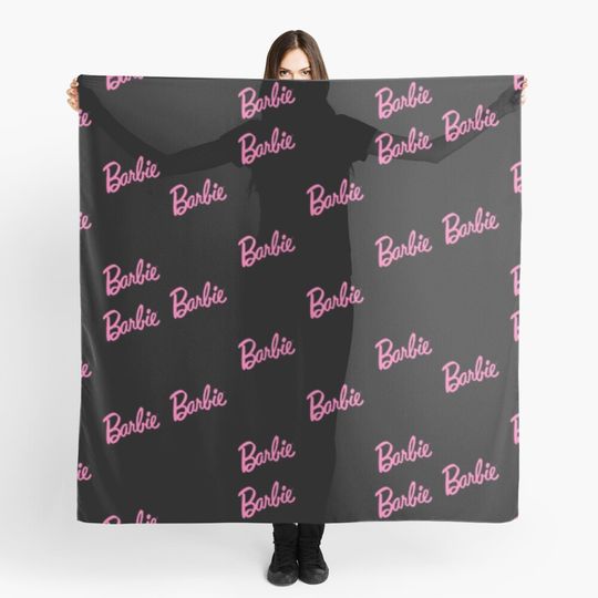 Discover Let's Go Barbie Girl! Scarf