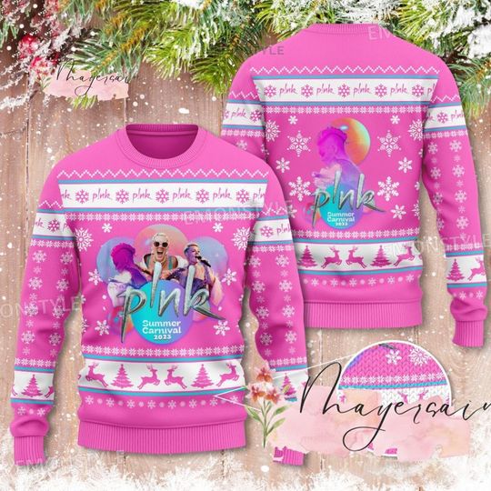 Discover Pink Ugly Christmas Sweater, 3D Sweater