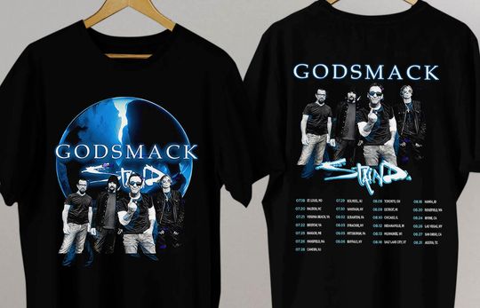 Discover Tour 2023 Godsmack And Staind Concert Unisex For Fans Shirt, Godsmack Shirt