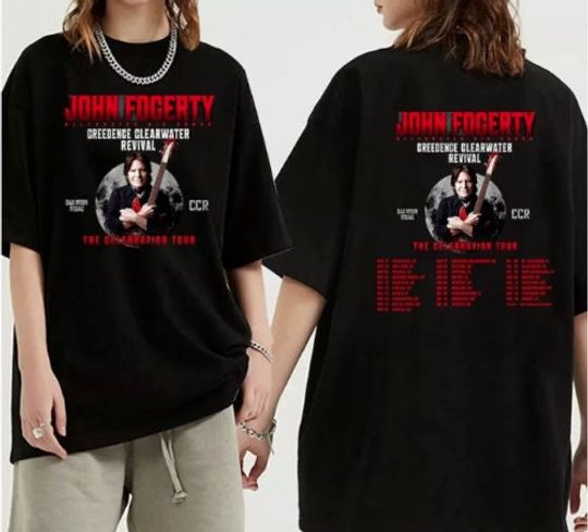 Discover John Fogerty Celebration Tour 2023 Shirt, John Fogerty 2023 Concert Shirt