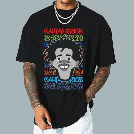 Discover Capital Steez T-Shirt Rap Music Hip Hop Urban Streetwear Birthday Gift Ideas Tee
