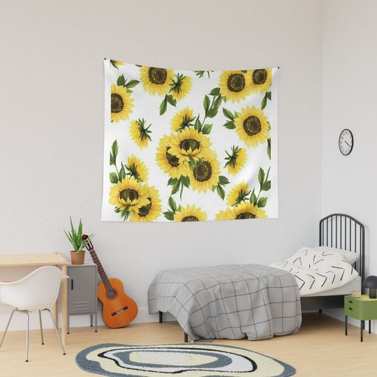 Discover Sunflower Tapestry