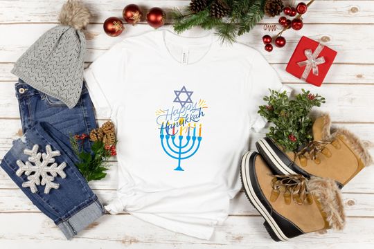 Discover Happy Hanukkah T-Shirt