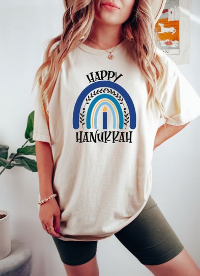 Discover Happy hanukkah shirt, happy hanukkah gifts, menorah Tee