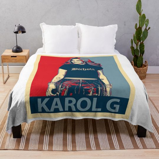 Discover Karol G Bichota   Throw Blanket
