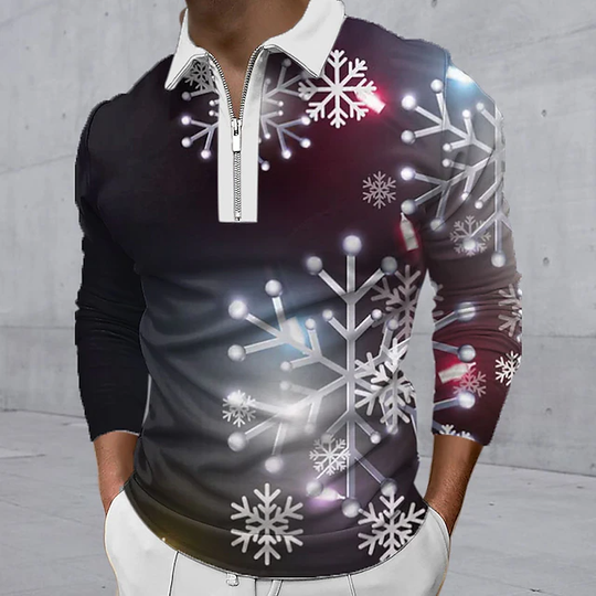 Discover Christmas 2023 3D Print Long Sleeve Zippers