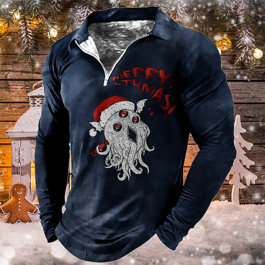 Discover Christmas 2023 3D Print Long Sleeve Zippers