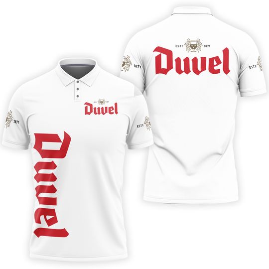 Discover Duvel Beer Unisex Polo Shirt 3D