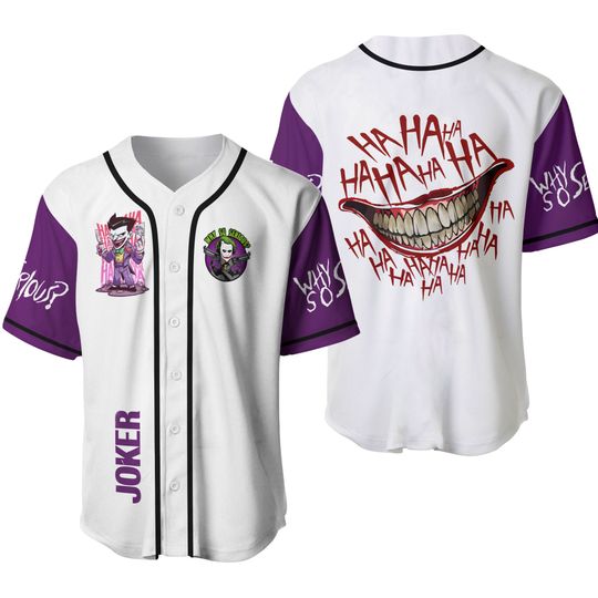 Discover Joker Baseball Jersey, Joker Jersey Shirt