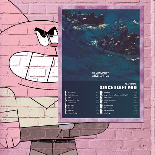 Discover The Avalanches - Since I Left You Album Cover Poster