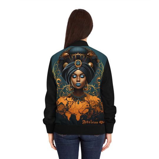 Discover African Queen Women's Bomber Jacket